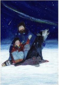 Night Picnic With Daddy, framed print on Hahnemuhle ‘Photo Rag’ 308gsm archival print paper - £195, also available unframed £95