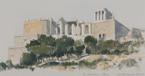 Derek Bridgwater, FRIBA - The Propylaea, Athens, 1964-75