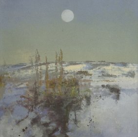 Winter Landscape II, special artists proof, signed limited edition silk screen on handmade paper - £1,500