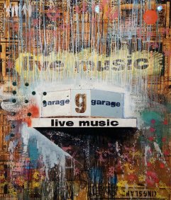 Garage (Live Music), 1/50, limited edition large watermarked print, framed - £650